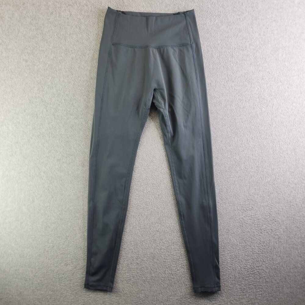 Alphalete Leggings Womens XXS Gray Ankle Mid Rise Tight Lifting Training Gym